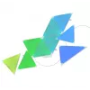 Nanoleaf NL47-0002TW-9PK LED trikampės sieninės plokštės RGB – 9 vnt. komplektas, baltos spalvos