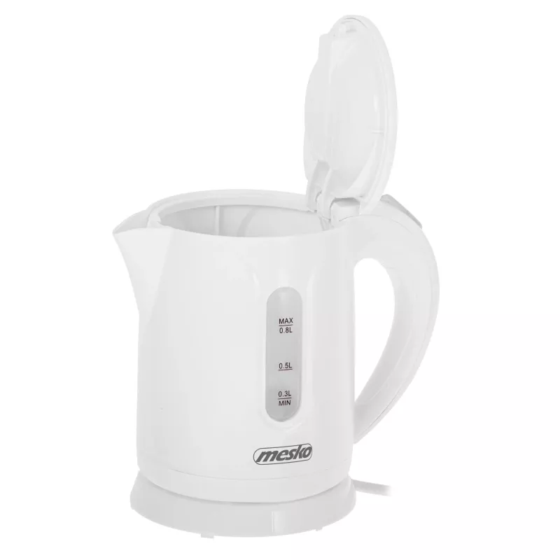 Mesko virdulys MS 1376 | 850 W | 0,8 L | Baltas