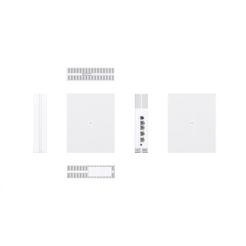 Stalinis maršrutizatorius ZTE T5400 WiFi 6 AX5400 dviejų juostų 2.4/5 GHz 2x2 MU-MIMO Gigabit Ethernet 4x RJ-45