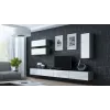 Cama TV stovas VIGO 140 30/140/40 sonomos ąžuolas/baltas blizgus