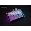 Alphacore Core GeForce RTX 5080 ARGB vandens blokas su galine plokšte