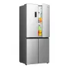 Šaldytuvas Gorenje HZSF46962 NRM819E61X G600, pilkas, plienas, stiklas, 460 L, SN-N, C