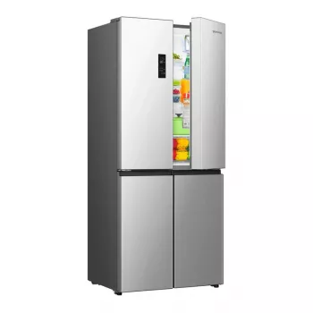 Šaldytuvas Gorenje HZSF46962 NRM819E61X G600, pilkas, plienas, stiklas, 460 L, SN-N, C