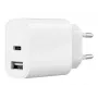 GEMBIRD TA-UC-2AC12-01 Universalus USB įkroviklis su dviem prievadais, baltas