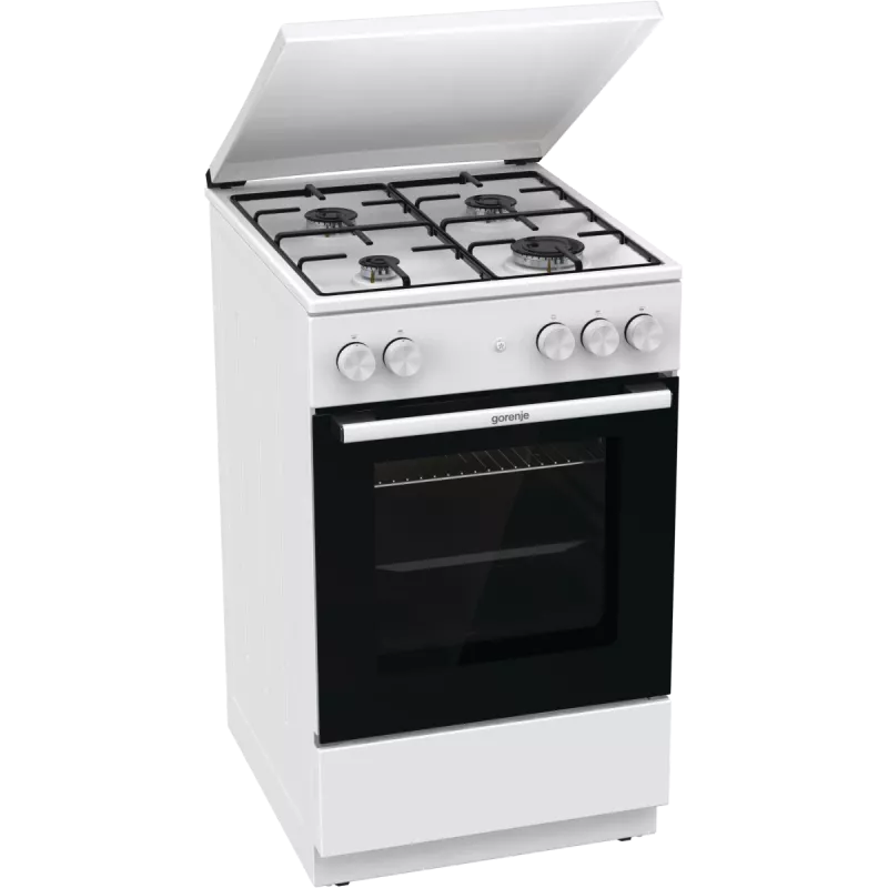 Gorenje GG5A14WJ Laisvai pastatoma dujinė viryklė Balta