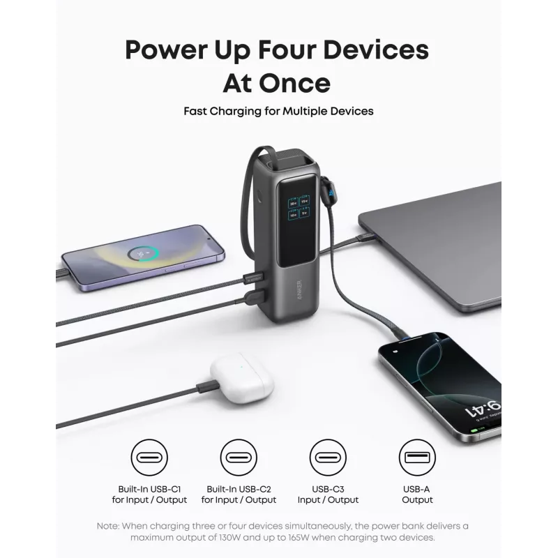 Nešiojamas Power Bank Anker A1695H11 25000 mAh
