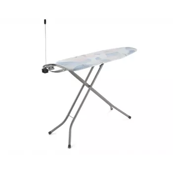 Pilno dydžio lyginimo lenta VILEDA Bravo Plus 143032 – reguliuojamas aukštis 80–97 cm, lenta 380×1200 mm, plieninis tinklelio viršus