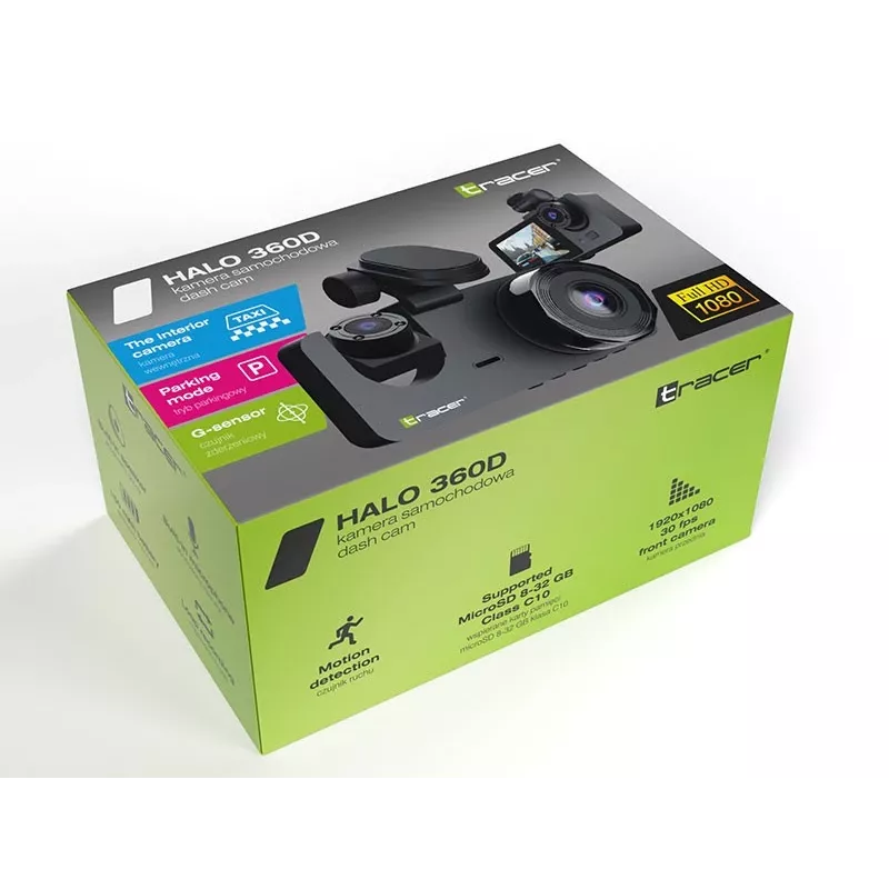 Belaidis Bluetooth 360 laipsnių garsiakalbis TRACER Halo 360 Dual TRAKAM47568