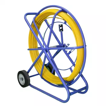 Extralink kabelių tempimo strypas Pilot 9mm 150m stiklo pluošto FRP geltonas