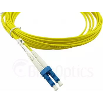 Kompatibles Cisco CAB-SMF-ST-LC-5 BlueOptics Duplex LWL Patchkabel, LC-UPC/ST-PC beige, 5 Meter, Singlemode, E9/125µm G.657.A1, Eingangsdämpfung: unte