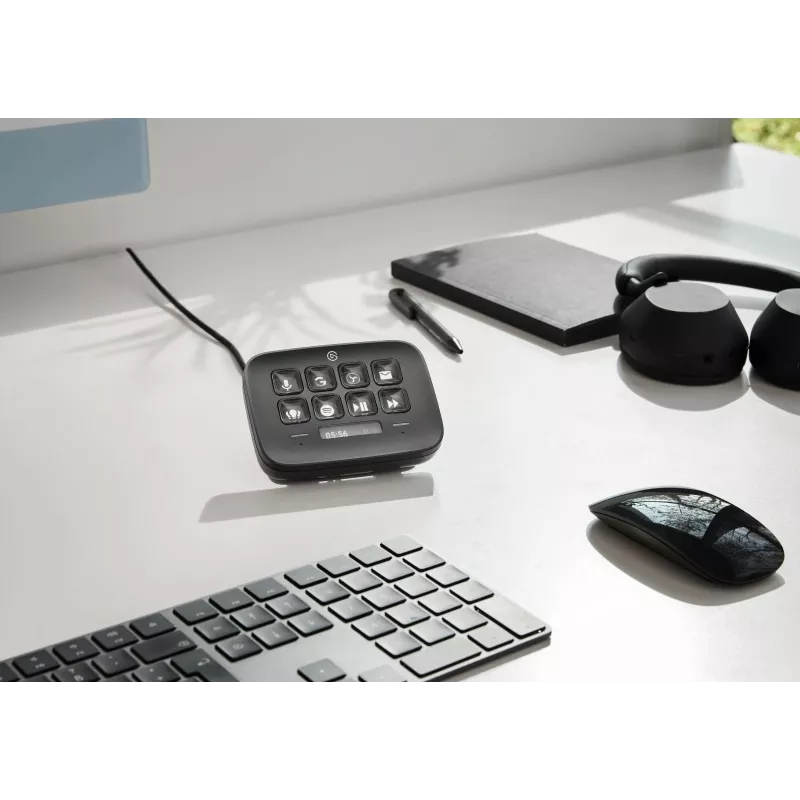 Valdymo pultas Stream Deck Elgato Neo juodas 10GBJ9911 – programuojami klavišai spartiesiems veiksmams ir makrosams