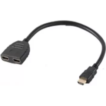 shiverpeaks 2x HDMI - HDMI A - HDMI - 2x HDMI - Kištukas - Lizdas - tiesus - tiesus (BS77415)