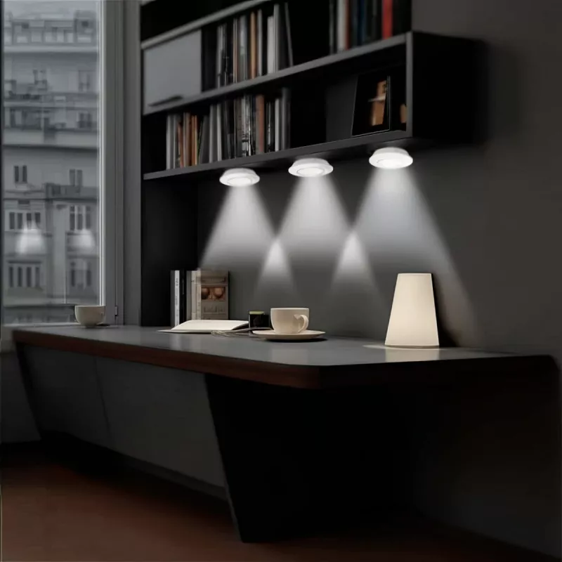 Maclean Energy MCE165 nuotolinio valdymo LED lempučių rinkinys, AAA baterijos, 6 vienetai rinkinyje
