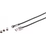 Magnetinis USB-A 3 viename laidas ShiverPeaks 14-19011 — 540° pasukama galvutė, 7 kontaktų, 2,0 m