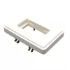 Garbot FUGA modulis 75x50mm F22 baltas