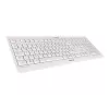 CHERRY KC 1000 klaviatūra biurui USB QWERTZ vokiška pilka
