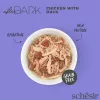 Šlapias kačių maistas Agras Pet Foods Schesir after Dark Complete Brühe 80 g – vištiena, be grūdų, be glitimo ir sojos