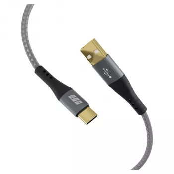 EFB Elektronik USB-A į USB-C laidų rinkinys 60W QC 3A 3x2m - Skaitmeniniai/Duomenys (USB-AC-00008)