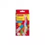 Herlitz Chalk 8856502 – Baltos kvadratinės kreidelės, 36 vnt., popieriniu įvyniojimu, negaląstos