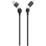 USB laidas 2GO 797369 1,2 m USB A/USB C USB C/Lightning juodas
