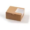 Siuntų etiketės HERMA 6070 80x150 mm su plastikine akute ir užlenktu kampu