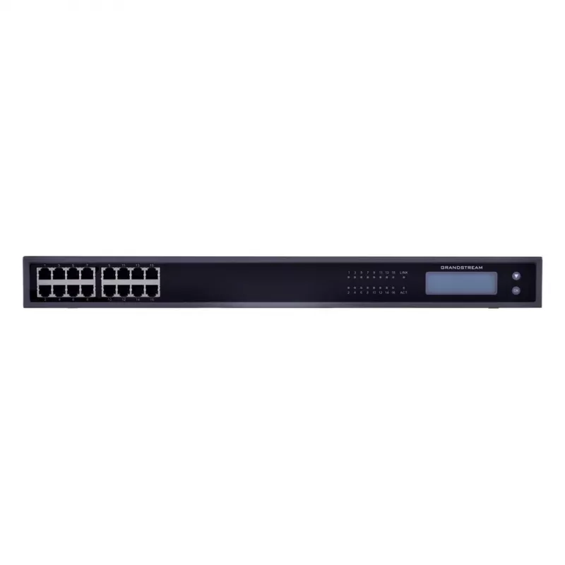 Grandstream GXW4216 (16X FXS) – 16 prievadų FXS balsių šliuzas