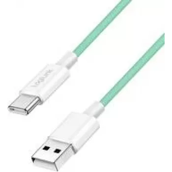 LogiLink USB 2.0 Type-C laidas C/M į A/M 60W žalias 1,5 m