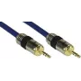 Audio kabelis Kindermann PRO K-99956P, 3,5 mm mini kištukas vyras–vyras, 15 m