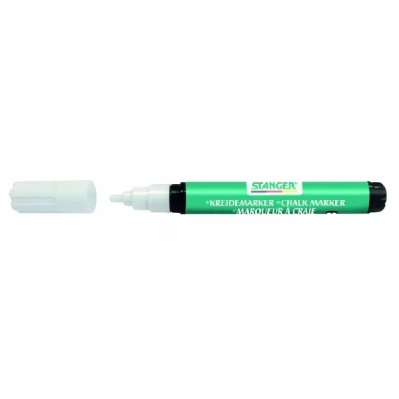 Stanger Chalk Marker 620000-1, baltas, 3–5 mm kaltinis antgalis