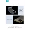 Apsauginis minkštas dėklas Devia iPhone 12 Pro Max — smūgiams atsparus, auksinis