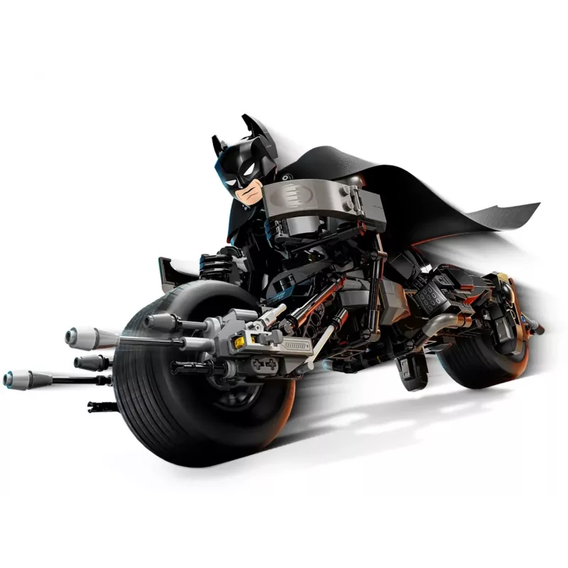 LEGO® DC Batman™: Betmeno konstruojama figūrėlė ir motociklas 76273