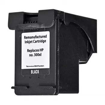 Kasetė Superbulk suderinama su HP 300XL CC641, juoda, pigmentinis rašalas, standartinė išeiga, 1 vnt.