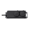 Brennenstuhl Prailginimo lizdas IP44 2-jų angų juodas 2,0 m H07RN-F 3G1,5 - Prailginimo laidas - AC 230 V - išėjimo jungtys: 2 - 2 m (1159930)
