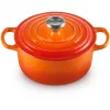 Le Creuset Signature apvalus kepimo indas 18 cm vulkaninė