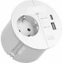 Maitinimo blokas Bachmann Loop 938.303 su 1x CEE7/3 kištukiniu lizdu ir 1x USB A/C 22W