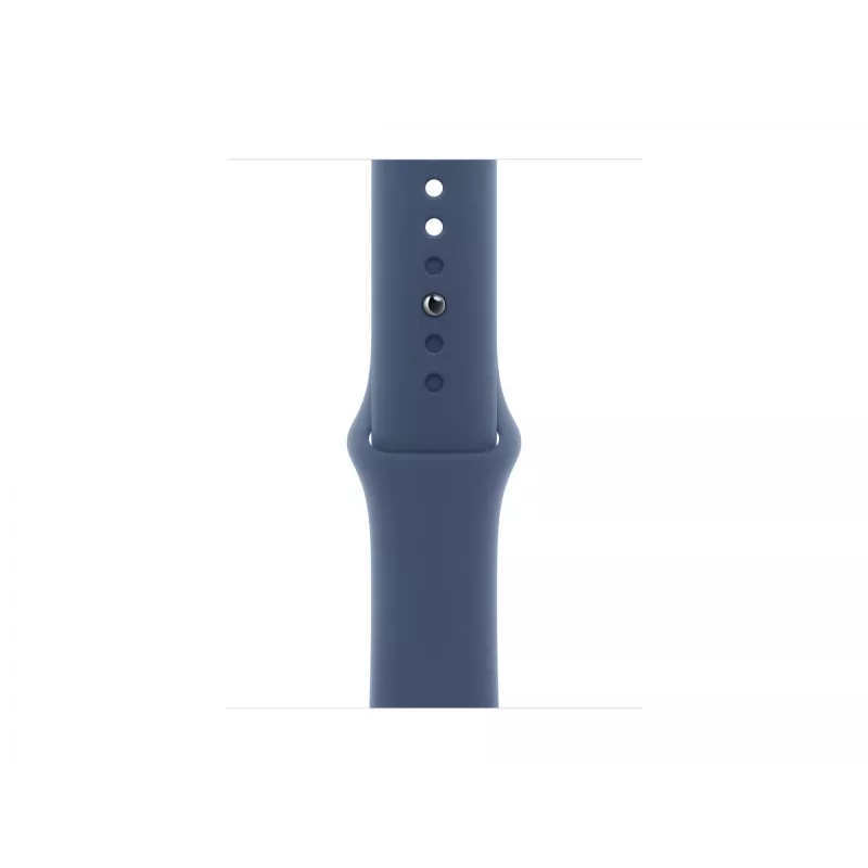 Apple Watch S10 Aliuminio korpusas Cellular 42mm Sidabrinis (Sportinė apyrankė džinsinė) S/M