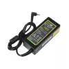 Maitinimo adapteris Green Cell AD123P 65 W 20 V 3,25 A, skirtas Lenovo, vidaus naudojimui, juodas, 2 m laidas