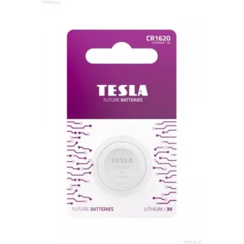 Baterija Tesla CR1620 ličio 60 mAh (1 vnt.)