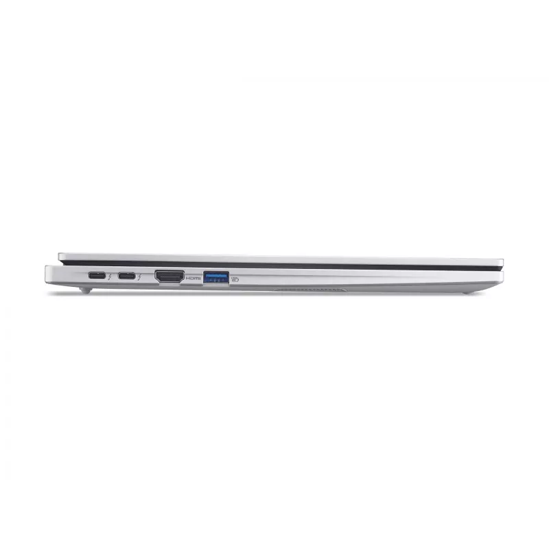 Nešiojamas kompiuteris Acer TravelMate P2 TMP215-55 Intel Core Ultra 5 225U, 15,6 colio FHD, 16 GB DDR5, 512 GB SSD, Windows 11 Pro, sidabrinis