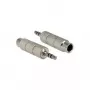 Adapteris lizdų keitimui DeLOCK 65548 3,5 mm į 6,35 mm sidabrinis