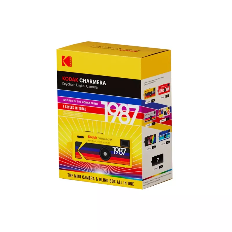 Kodak Charmera rakto pakabuko skaitmeninis fotoaparatas – netikėtumo dėžutė