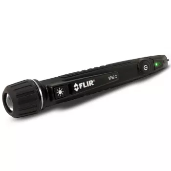 FLIR VP52-2 bekontaktis įtampos indikatorius CAT IV 1000 V LED, vibracija, garsinis signalas, kišeninis juodas