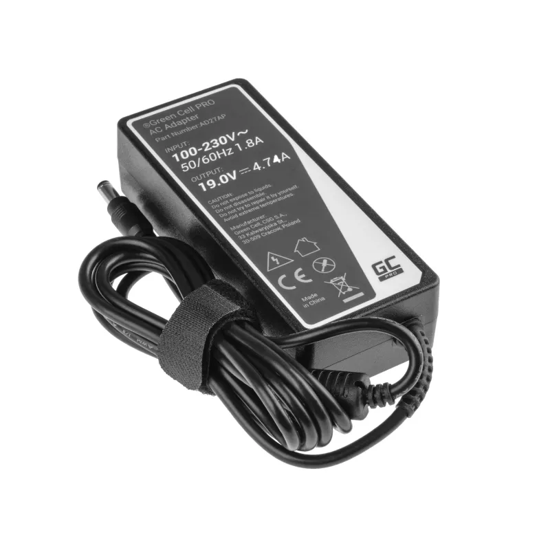 Green Cell AD27AP maitinimo adapteris / keitiklis vidaus patalpoms 90 W juodas