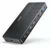 Docking stotelė UNITEK D1103A01 USB4 laidinė juoda 100W Power Delivery