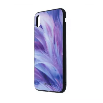 Dėklas Tellur Cover Glass Print iPhone XS Max – spausdintas stiklinis nugarėlės dangtelis