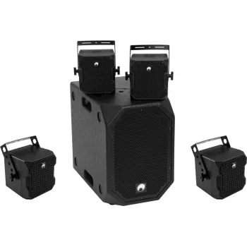 Aktyvus kolonėlių rinkinys Omnitronic BOB-10A su 4x BOB-4