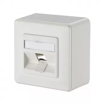 METZ CONNECT 130B20D10002KE - 1 modulis - Baltas - 85 mm x 85 mm x 35 mm