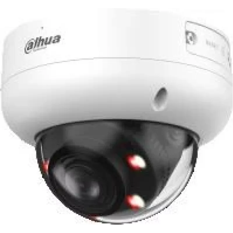 Dahua WizSense IP kupolinė apsaugos kamera DH-IPC-HDBW3849R-ZAS-IL-27135 — 3840×2160, 30 kadrų/s, lubos, laidinė, balta