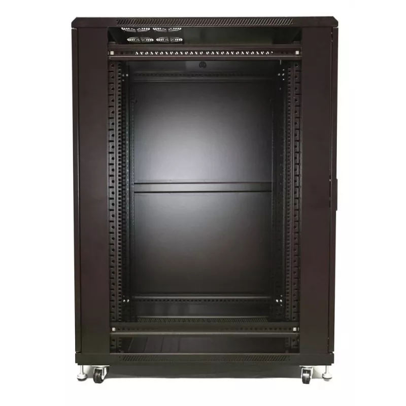Extralink EX.11366 stelažo spinta 27U laisvai pastatoma juoda