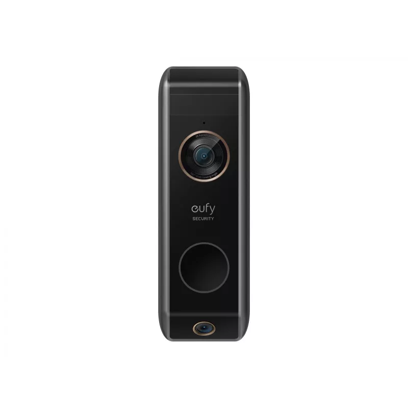 Eufy T8213G11 vaizdo durų skambutis su dviem kameromis, juodas, IP65, 2560x1920, 160°